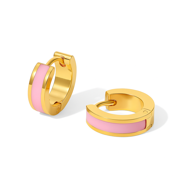 Ava Mini Hoops Gold Earrings