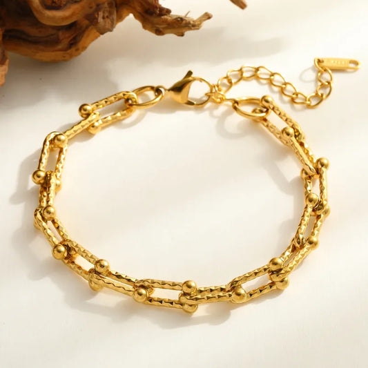 Solea Golden Link Bracelet