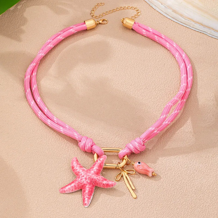 Emma Bohemian Rope Necklace