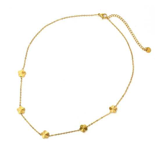 Luxe Intent Minimalist Gold Necklace