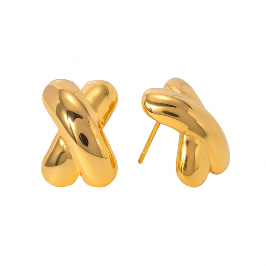 Astris Criss Cross Earrings