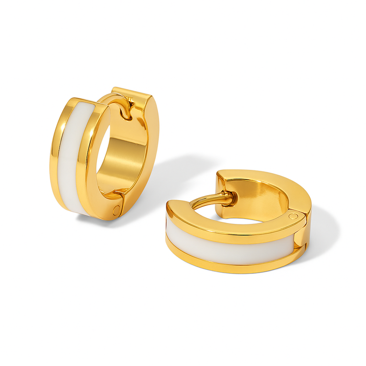 Ava Mini Hoops Gold Earrings