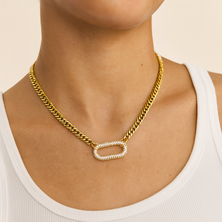Solara Gold Chain Choker