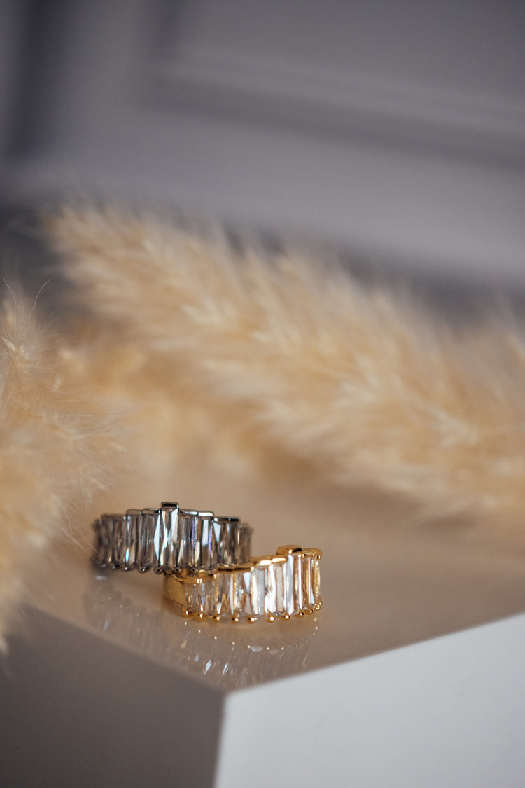 Aurev Cubic Zirconia Ring - Non-Tarnish Hypoallergenic Jewelry