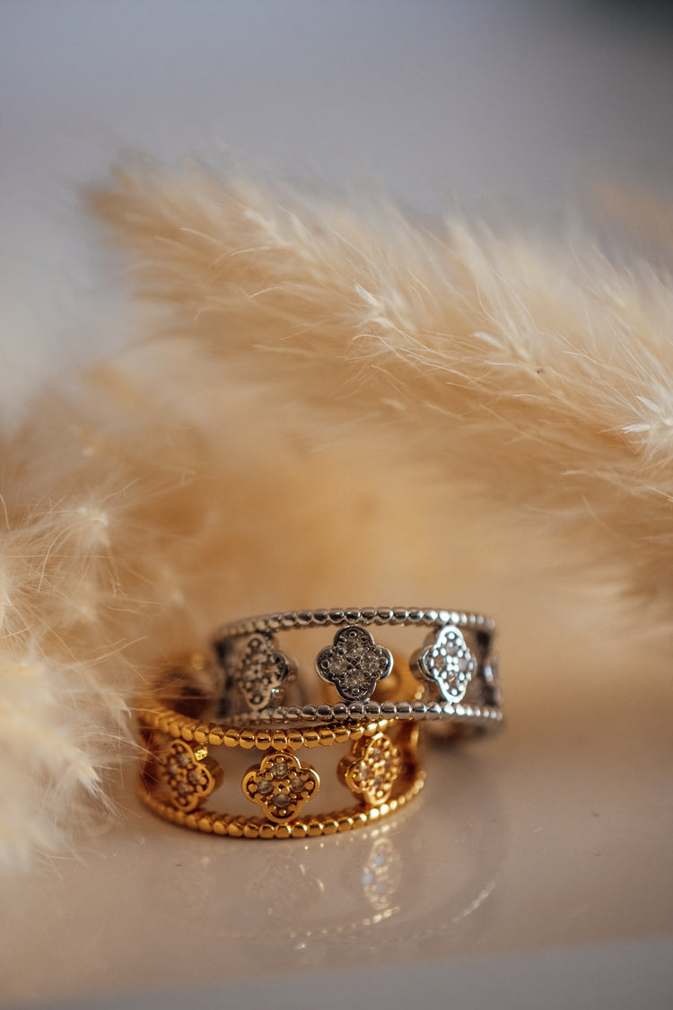 Lustrix Open Size Luxury Ring - Non-Tarnish Stainless Steel Jewelry