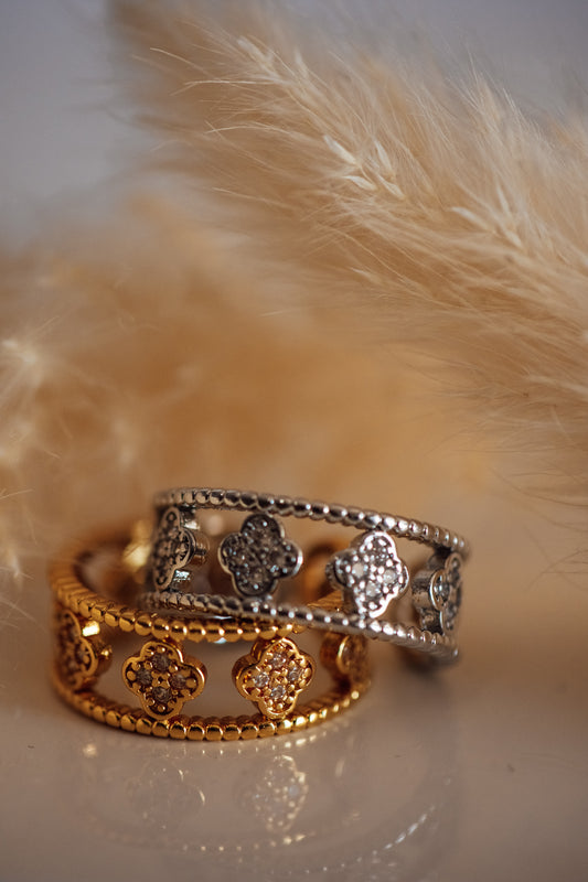 Lustrix Open Size Luxury Ring - Non-Tarnish Stainless Steel Jewelry