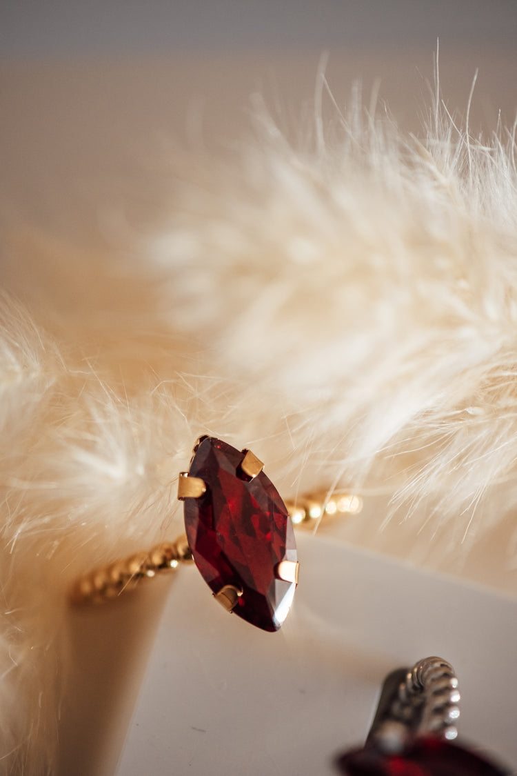 Avexa Marquise Cut Open Size Ring