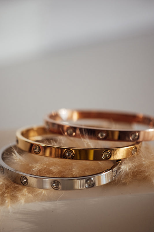 Solara Diamond Bangle