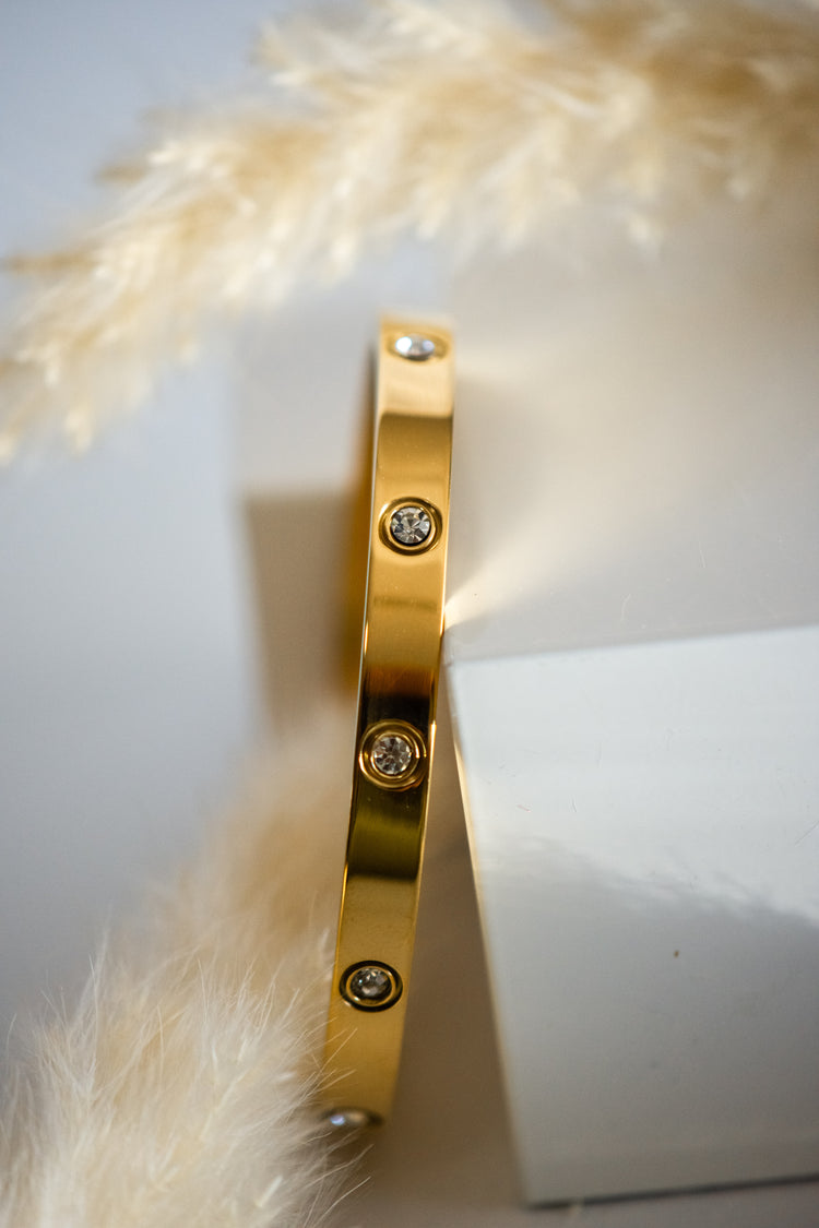 Solara Diamond Bangle