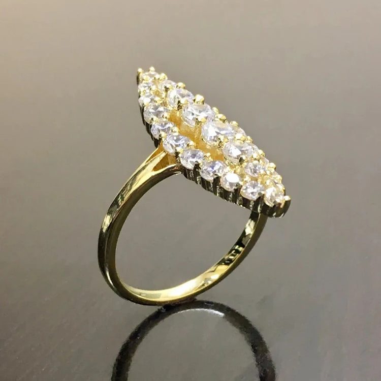 Elys Marquise Stone Ring