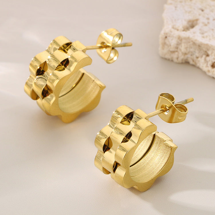 Tosh - Chain Link Earrings
