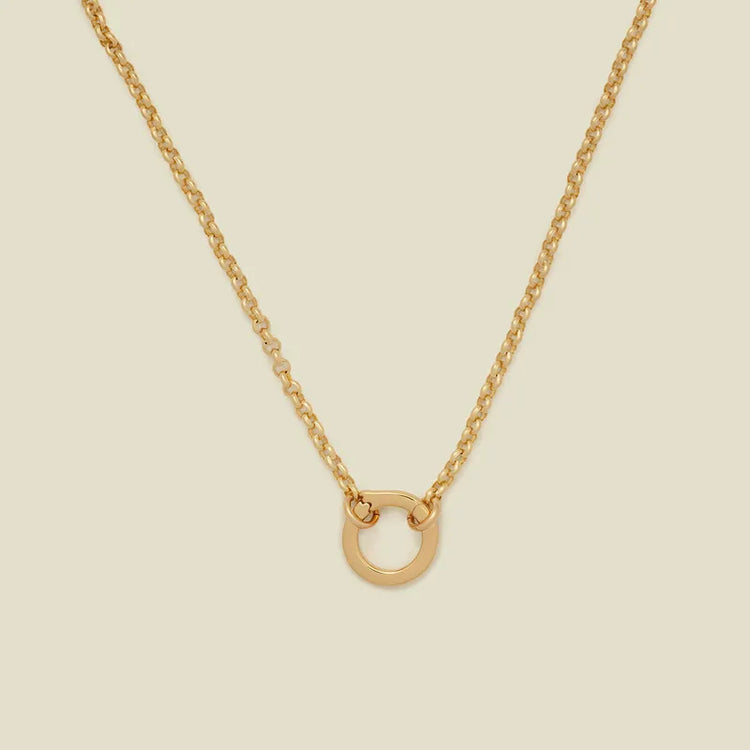 Timeless Charm Holder Gold Necklace