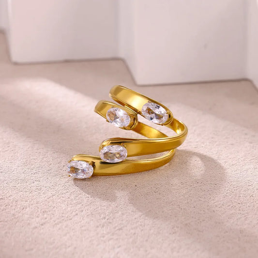 Zion Stainless Steel Open Size Ring