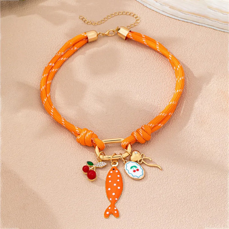 Emma Bohemian Rope Necklace