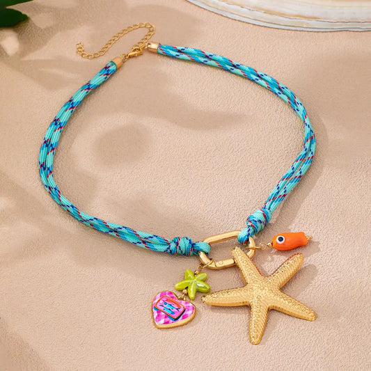 Emma Bohemian Rope Necklace