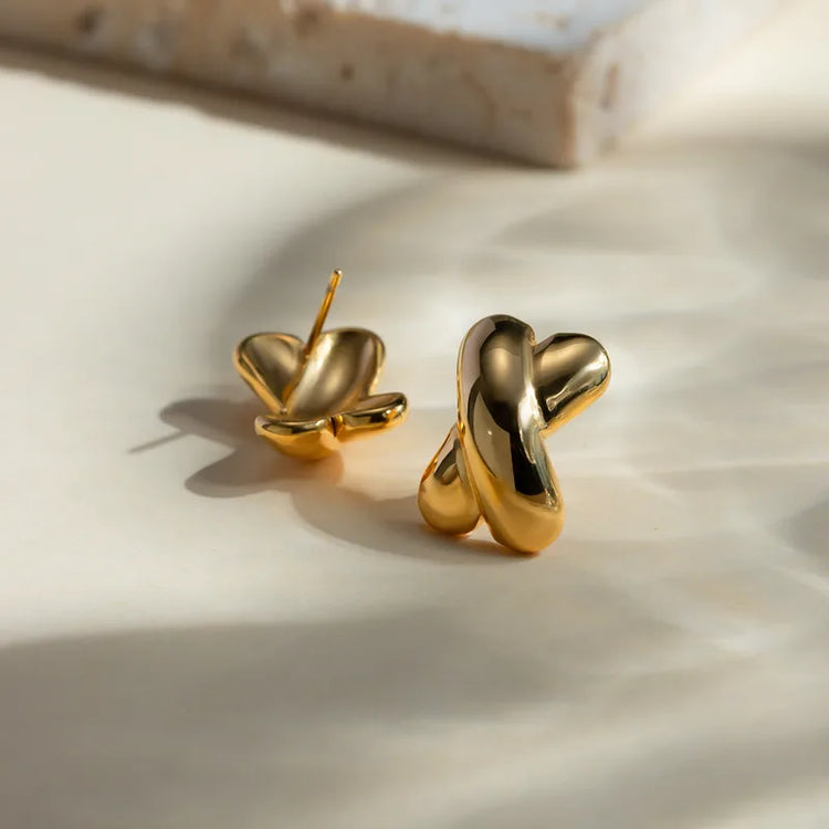 Astris Criss Cross Earrings