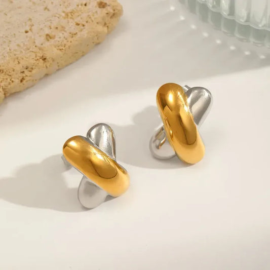 Astris Criss Cross Earrings