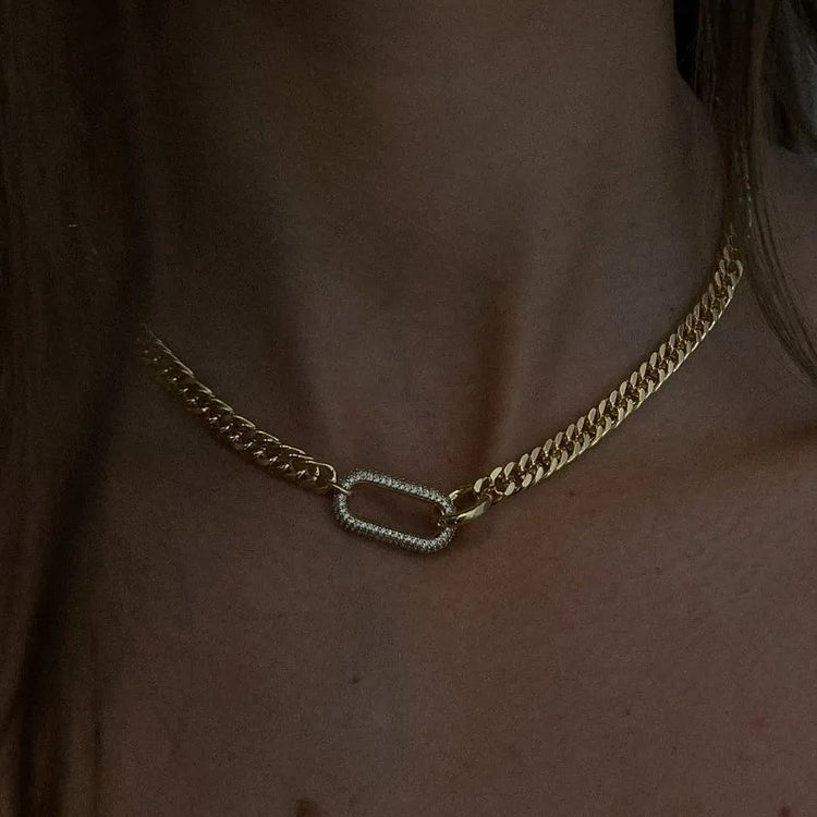 Solara Gold Chain Choker