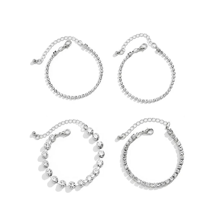 Liora 4PC Diamond Tennis Bracelet