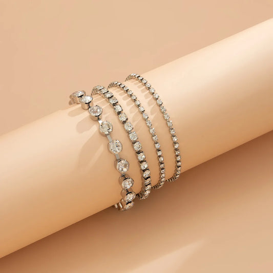 Liora 4PC Diamond Tennis Bracelet