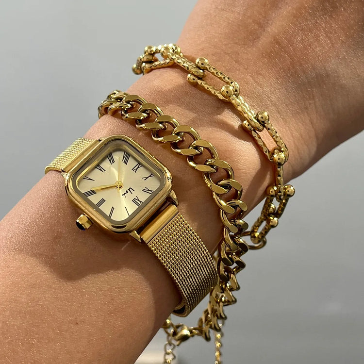 Solea Golden Link Bracelet