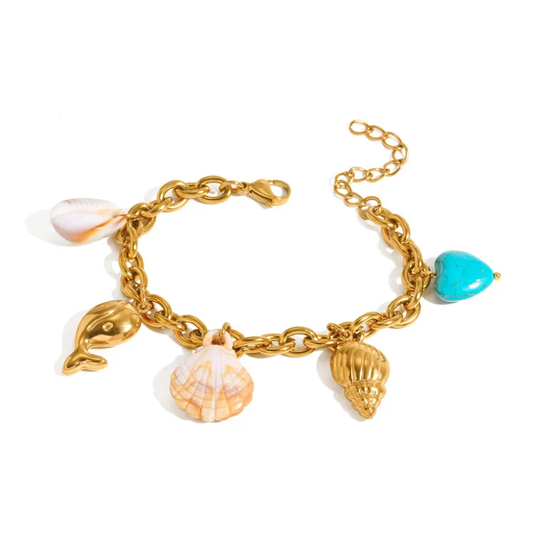 Nora 18K Marine Style Bracelets