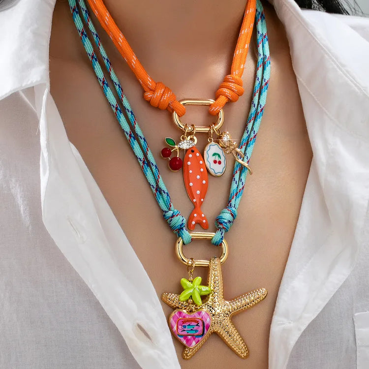 Emma Bohemian Rope Necklace