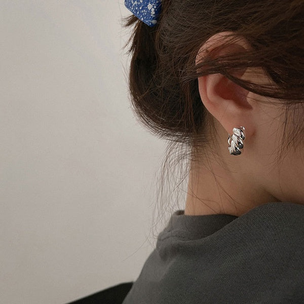 Xandra Huggie Earrings