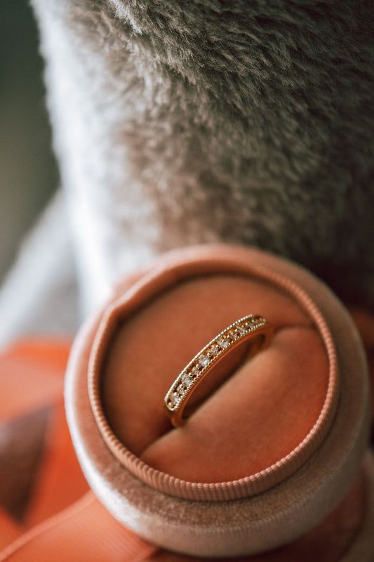 Stay With Me Gold Ring Band