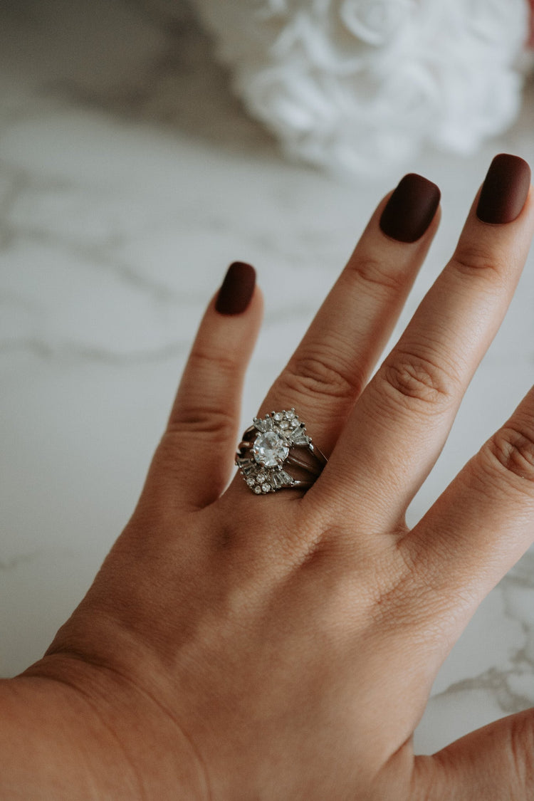 Jensen Cubic Zirconia Sterling Silver Ring