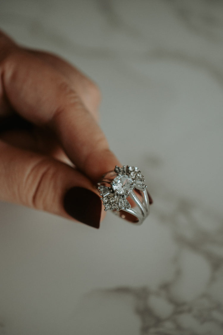 Jensen Cubic Zirconia Sterling Silver Ring