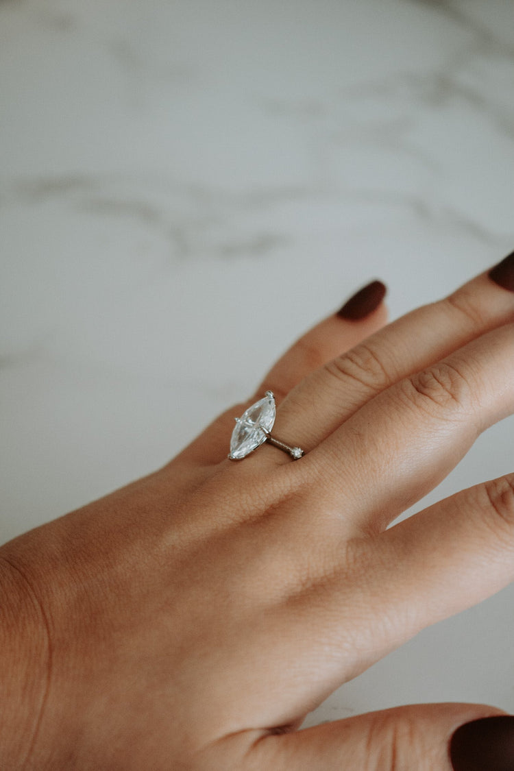 Harmony Marquise Dainty Ring