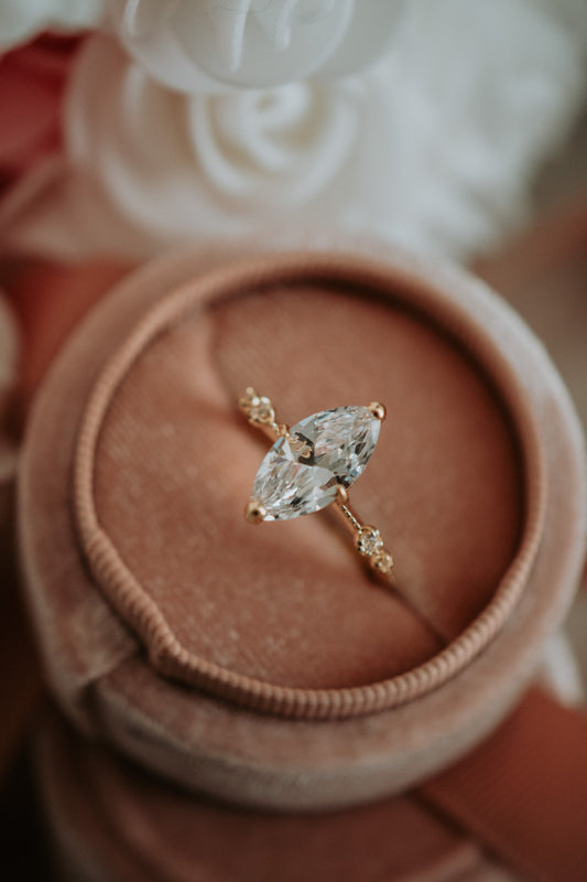 Harmony Marquise Dainty Ring