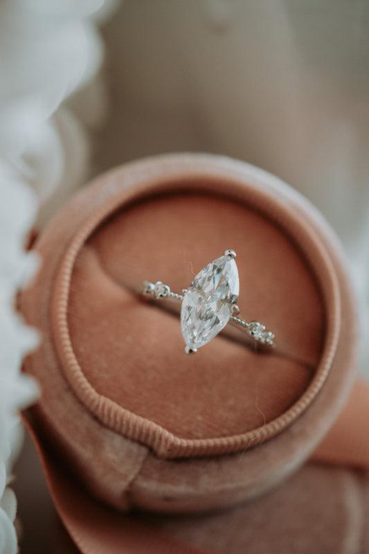 Harmony Marquise Dainty Ring