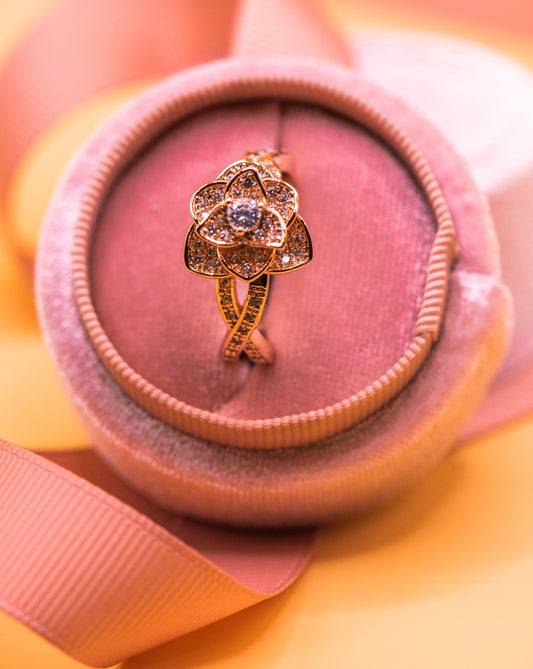 Alyssa Ring - Rose Gold