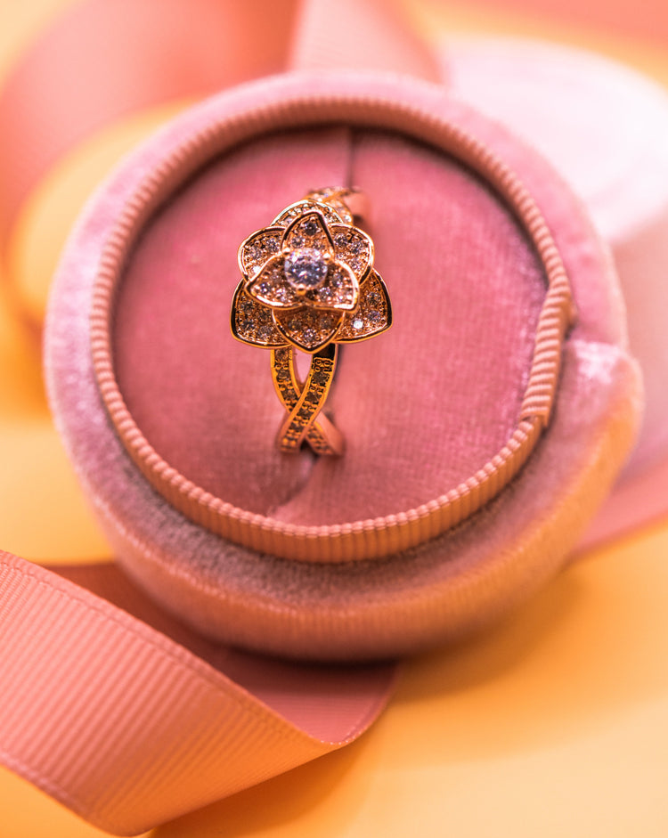 Alyssa Ring - Rose Gold