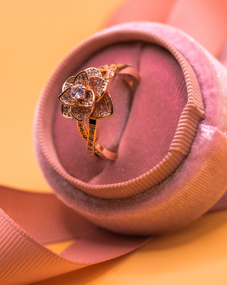 Alyssa Ring - Rose Gold
