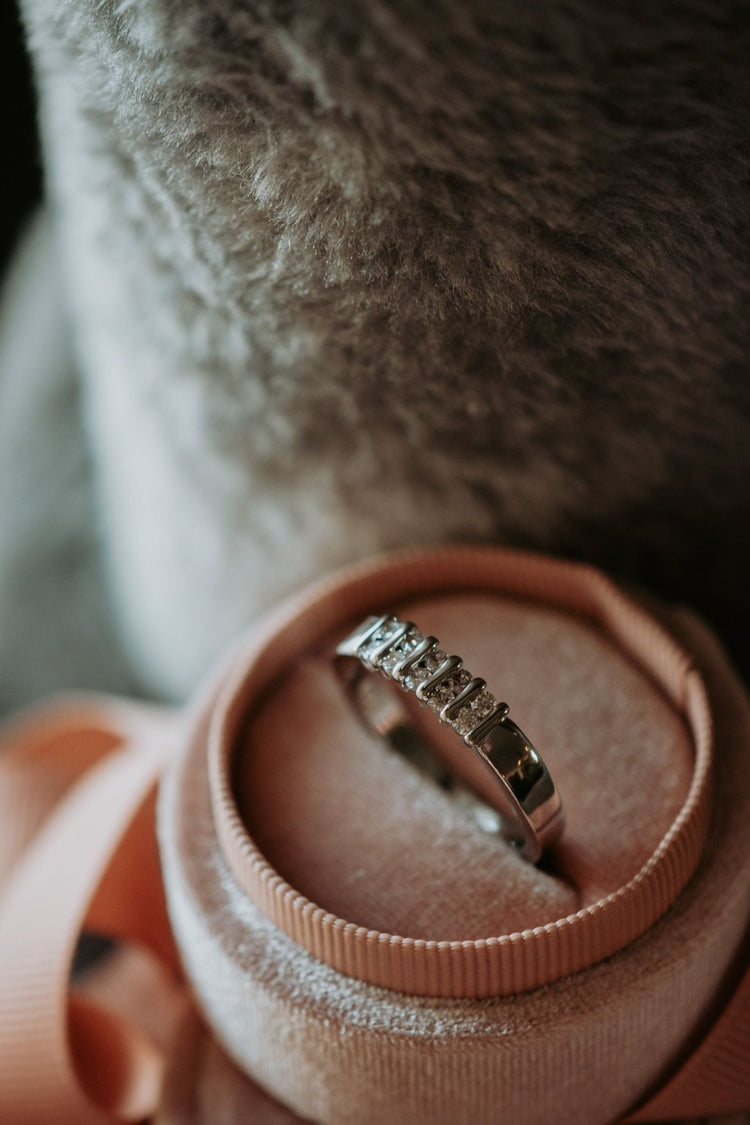 So Connected Cubic Zirconia Sterling Silver Ring