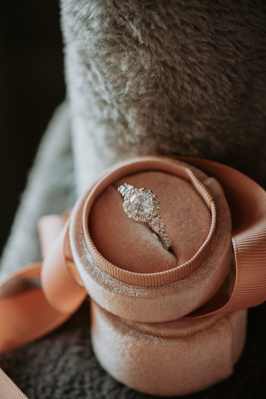 Finally Found You Round Cut Cubic Zirconia Sterling Silver Ring