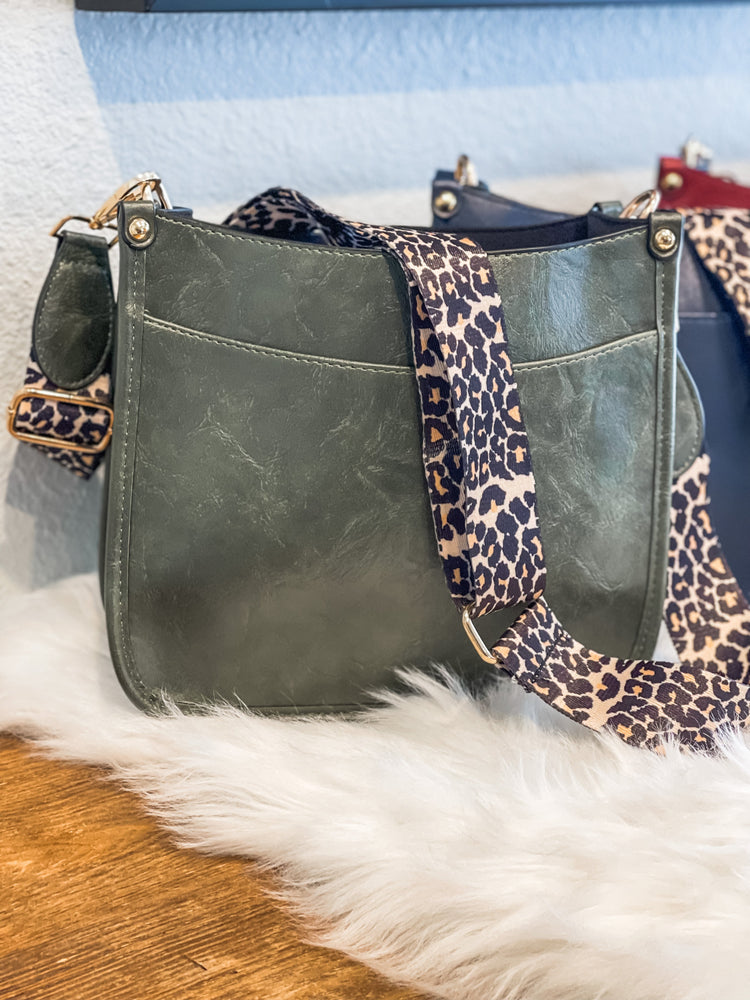 Leia - PU Vegan Leather Sling Crossbody Purse