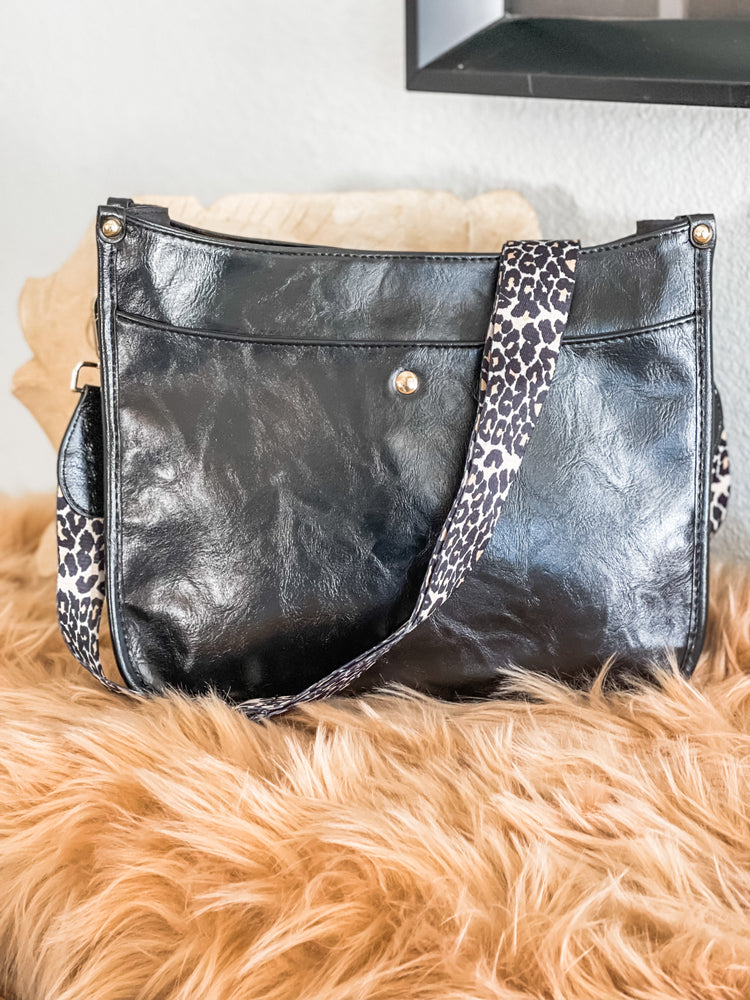 Leia - PU Vegan Leather Sling Crossbody Purse