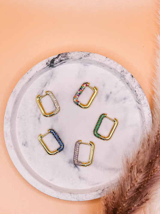 Aleksy Single Drop Earrings