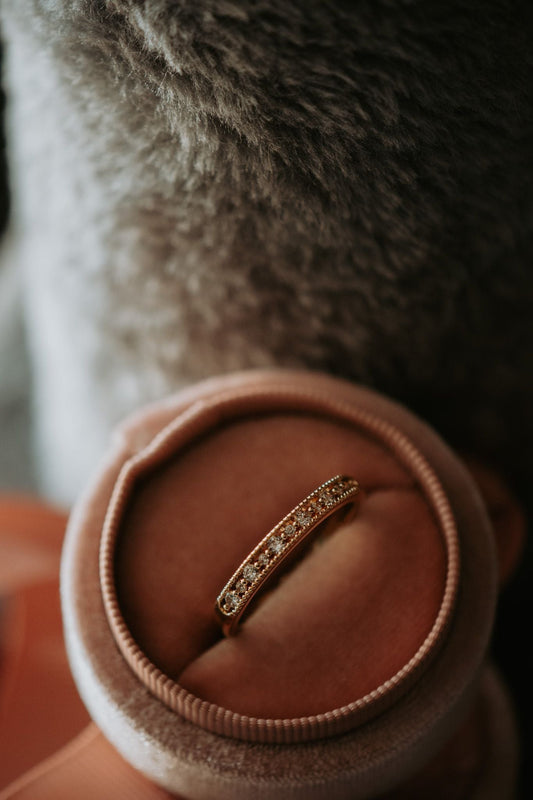 Stay With Me Gold Ring Band