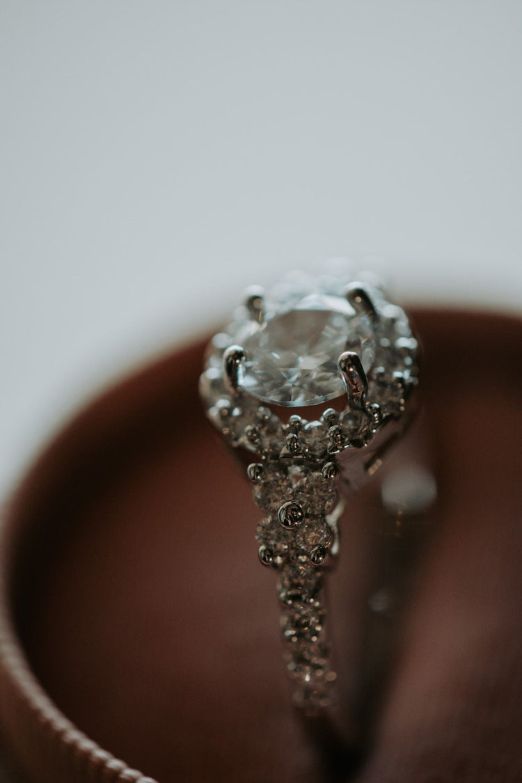 Finally Found You Round Cut Cubic Zirconia Sterling Silver Ring