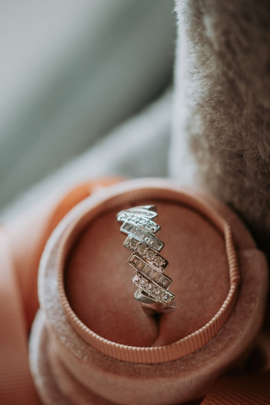 Not Over You Sterling Silver Ring Band
