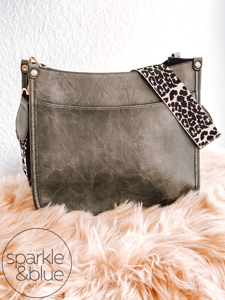Leia - PU Vegan Leather Sling Crossbody Purse
