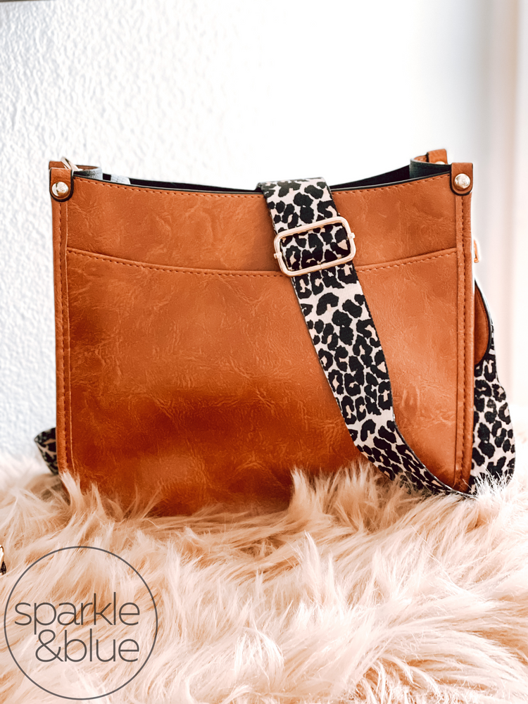 Leia - PU Vegan Leather Sling Crossbody Purse