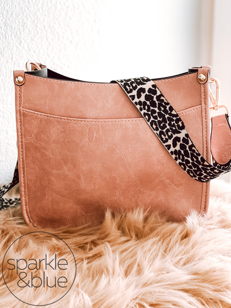 Leia - PU Vegan Leather Sling Crossbody Purse