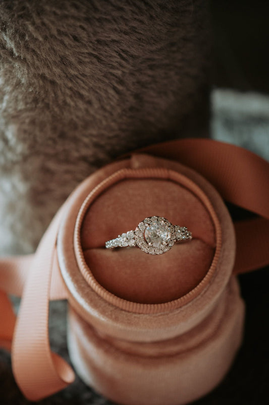 Finally Found You Round Cut Cubic Zirconia Sterling Silver Ring