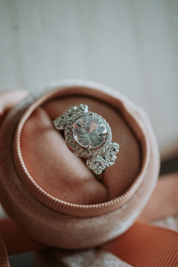 Rory Round Cut Sterling Silver Ring